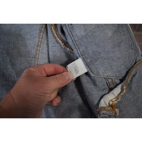 Vtg Levi's 70506-0216 Jean Jacket 42 Studs Custom Indian Native Horse Paint - Picture 9 of 10